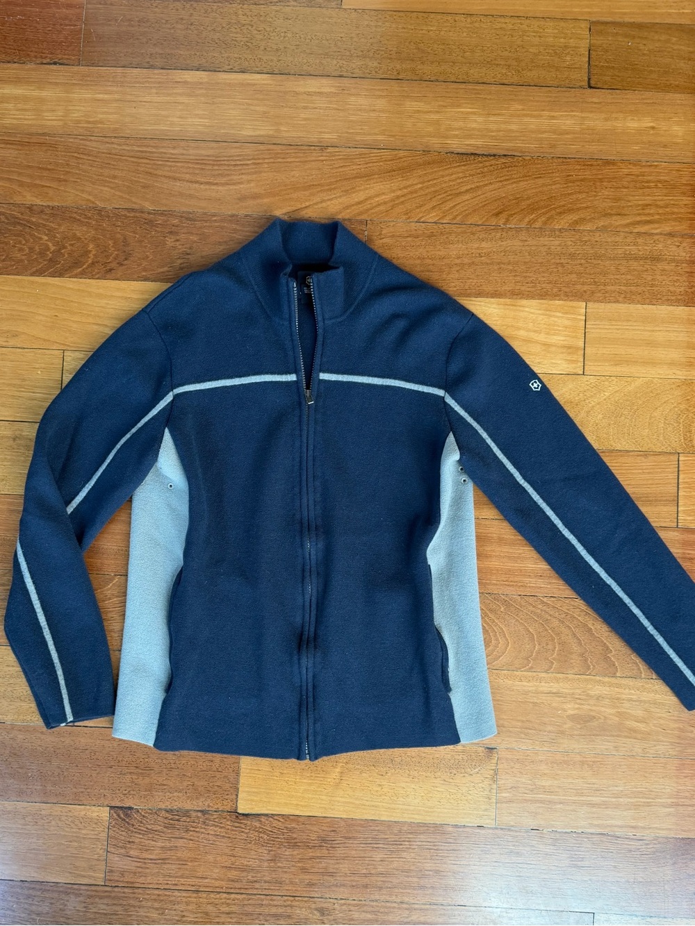 Victorinox 100% Wool Full-Zip Sweater XL